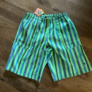NWT Etro Swim Trunks, XXL striped